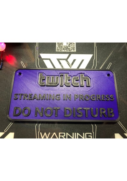 Twitch Rahatsız Etmeyin Işareti (Plastik Aparattır!!!) modelleri