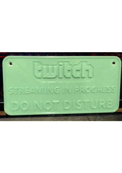 Twitch Rahatsız Etmeyin Işareti (Plastik Aparattır!!!) fırsatları
