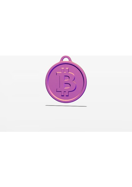 Kripto Anahtarlığı: Bitcoin (Plastik Aparattır!!!)