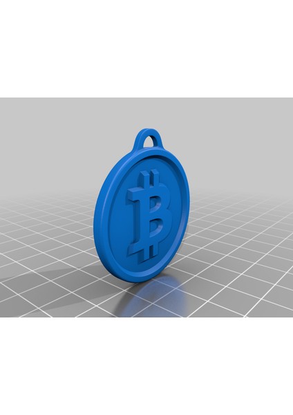 Kripto Anahtarlığı: Bitcoin (Plastik Aparattır!!!)