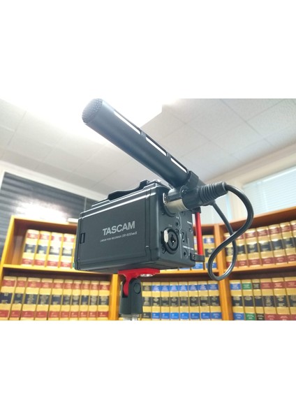 Sony Ecm-Xm1 Kendinden Klipsli - 20 mm Av Tüfeği Mikrofon Bağlantısı (Plastik Aparattır!!!)