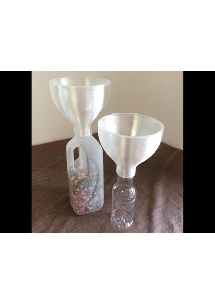 Geniş Boyunlu Pet Şişeleri Için Vazo Modu Hunisi (34.7mm) (Plastik Aparattır!!!)
