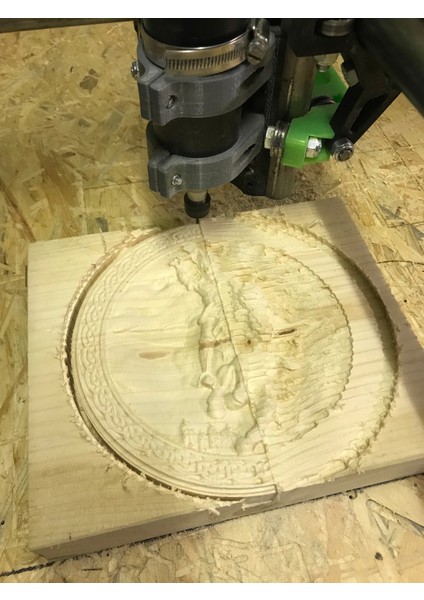 Plakada Perun (Odin) (Cnc Için) (Plastik Aparattır!!!)