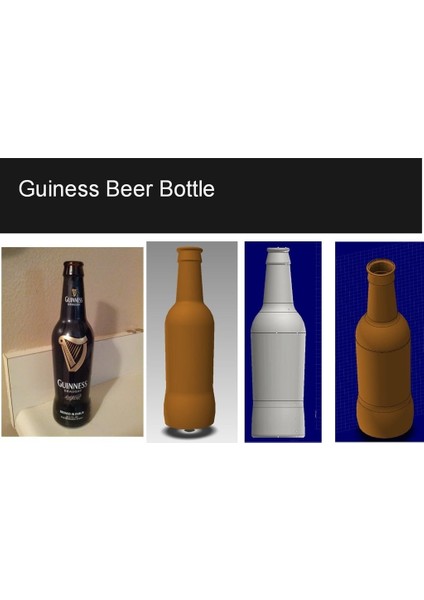 Guiness Fıçı Bira Şişesi (Plastik Aparattır!!!)