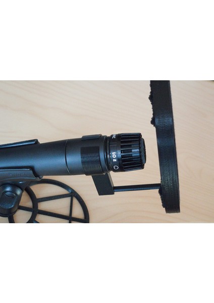 SM57 Mikrofon Pop Filtre Tutucu (Plastik Aparattır!!!)
