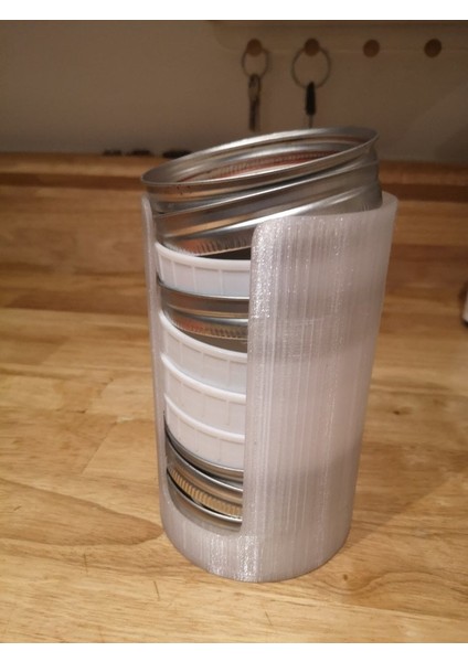 Geniş Ağız Mason Kavanoz Kapak Kulesi (Plastik Aparattır!!!)