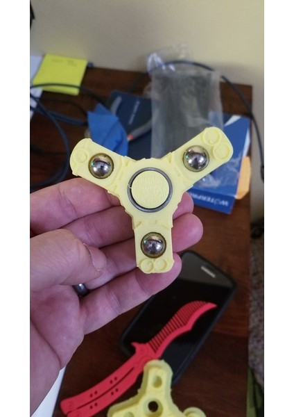 Minion Fidget Spinner (Plastik Aparattır!!!)