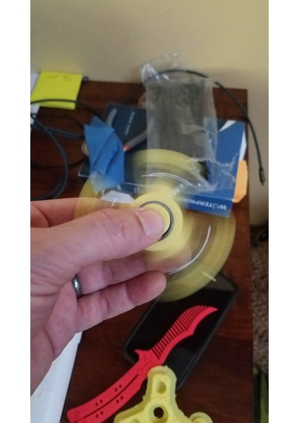 Minion Fidget Spinner (Plastik Aparattır!!!)