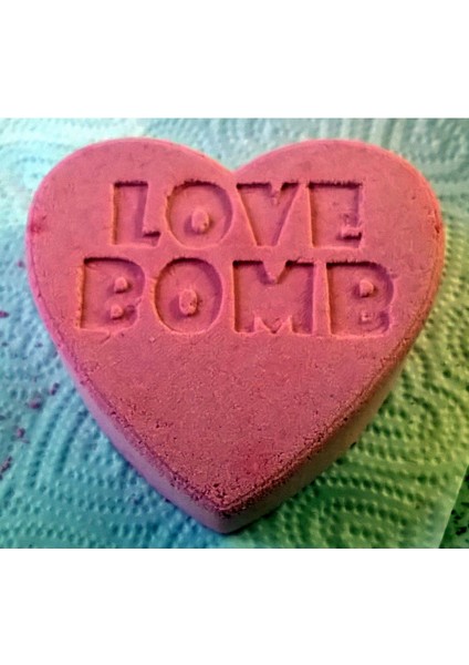Aşk Bombası Banyo Bombası Kalıbı (Plastik Aparattır!!!)