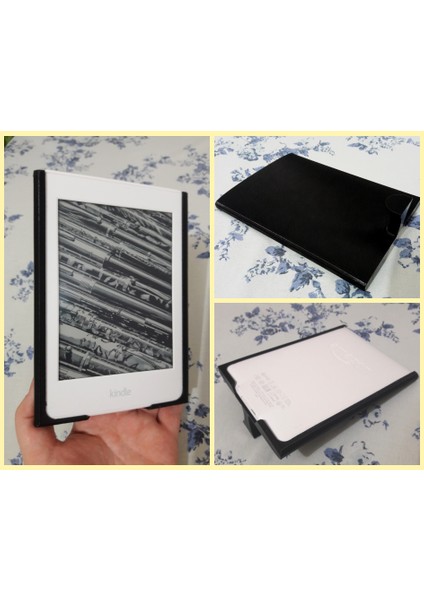 Kindle Paperwhite Çift Taraflı Kılıf (Plastik Aparattır!!!)