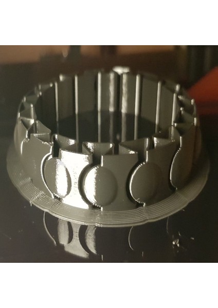 Spiral Vazo Baskı Için Sabit Bilezik (Plastik Aparattır!!!)