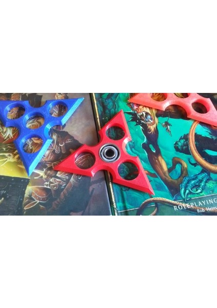 Ninja Disk Fidget Spinner (Plastik Aparattır!!!)