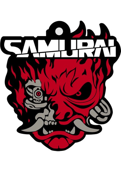 Cyberpunk 2077 Samuray Logo Anahtarlık (Plastik Aparattır!!!) fiyatları