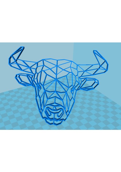 Origami 2d Taureau Stl (Plastik Aparattır!!!) fiyatları