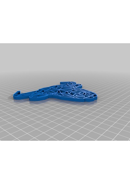 Origami 2d Taureau Stl (Plastik Aparattır!!!) fırsatları