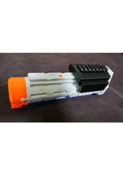 Picatinny Raylı Nerf Tri-Strike Pompa (Plastik Aparattır!!!)