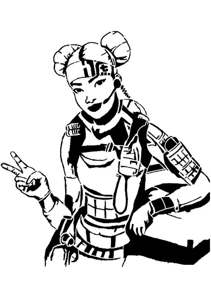 Apex Legends Yaşam Hattı Şablonu (Plastik Aparattır!!!) fiyatları