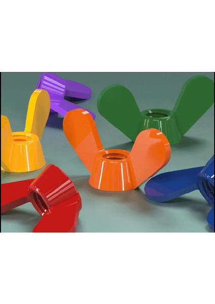 Kelebek Somunlar - DIN-315 (Plastik Aparattır!!!)