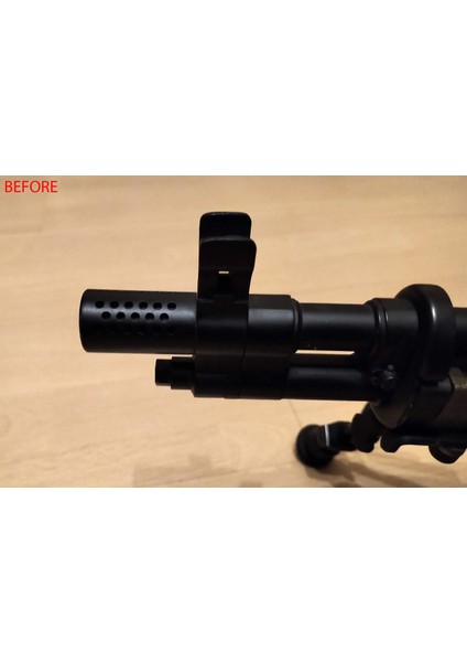 M14 Gaz Yönlendiricisi / Flaş Gizleyici (Airsoft) (Plastik Aparattır!!!) fırsatları