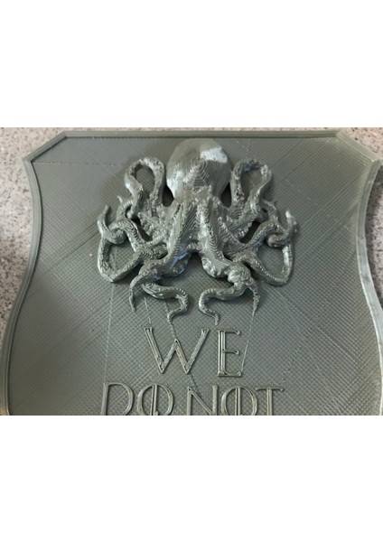 Game Of Thrones House Greyjoy Shield Remix (Plastik Aparattır!!!) fırsatları