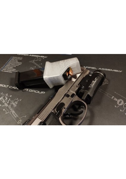 Beretta / Arex Şarjörlü Hızlı Yükleyici. (Plastik Aparattır!!!)