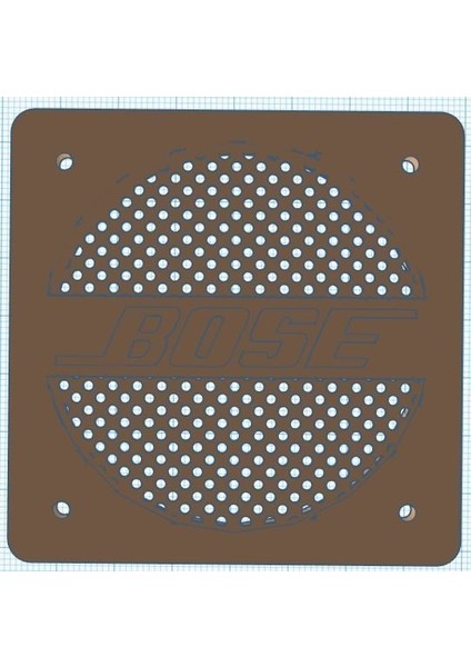 Bose Build Cube Hoparlör Izgarası 3 Inç (Plastik Aparattır!!!)