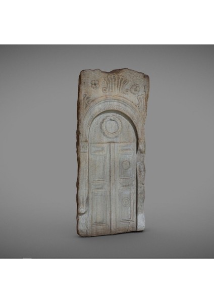 Bir Taçla Süslenmiş Mezar Steli (Plastik Aparattır!!!)