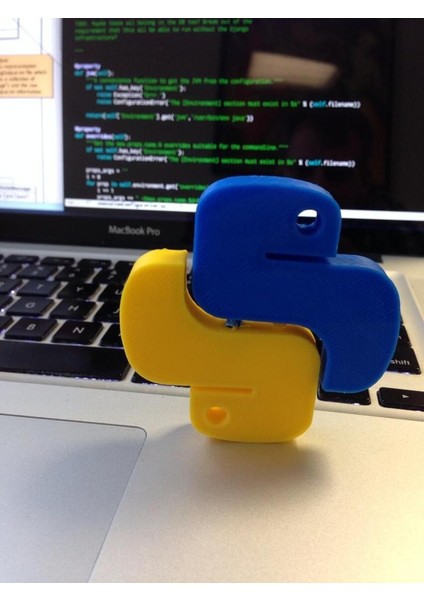 Python Logosu (Yarım) (Plastik Aparattır!!!)