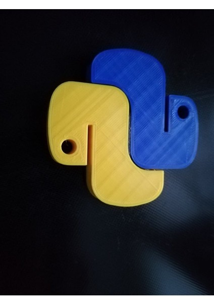 Python Logosu (Yarım) (Plastik Aparattır!!!)