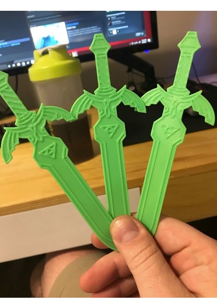Zelda Efsanesi Usta Kılıç Kitap Ayracı (Plastik Aparattır!!!) modelleri