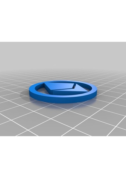 Ethereum Dijital Madeni Para 40X3MM V1 (Plastik Aparattır!!!)