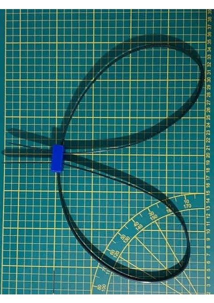 Kelepçe Fermuarlı Kravat 13 mm < (Plastik Aparattır!!!)