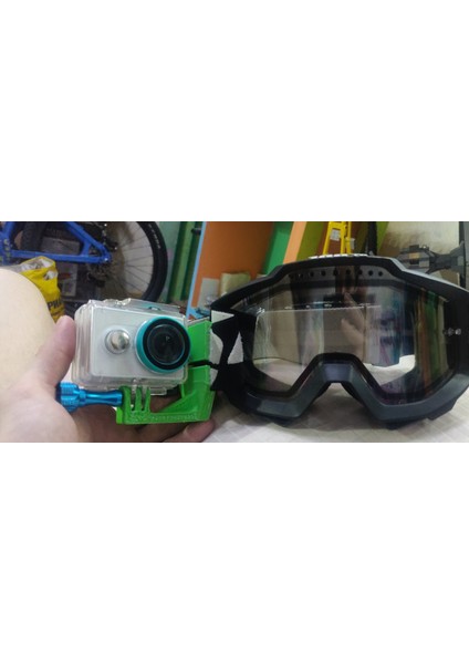 Gopro Kayak Snowboard Kask Montajı (Plastik Aparattır!!!)