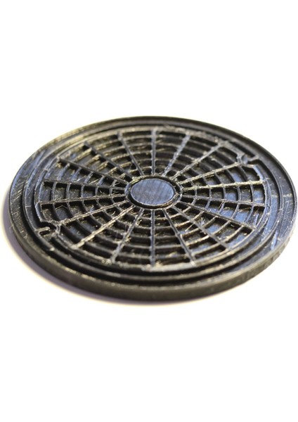 Bir Rögar Kapağı Tasarımından Esinlenerek Coaster (Plastik Aparattır!!!) fiyatları