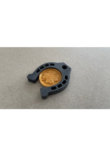 2024 - Alışveriş Sepeti Parasıyla Uğurlu Muska / Alışveriş Sepeti Için Madeni Parayla Uğurlu Muska (Plastik Aparattır!!!)