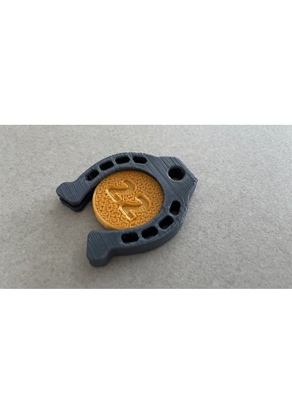 2024 - Alışveriş Sepeti Parasıyla Uğurlu Muska / Alışveriş Sepeti Için Madeni Parayla Uğurlu Muska (Plastik Aparattır!!!) modelleri