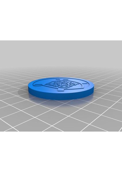 Qr Kodu ile Küçük Bakır Madeni Para 2020 (Plastik Aparattır!!!)