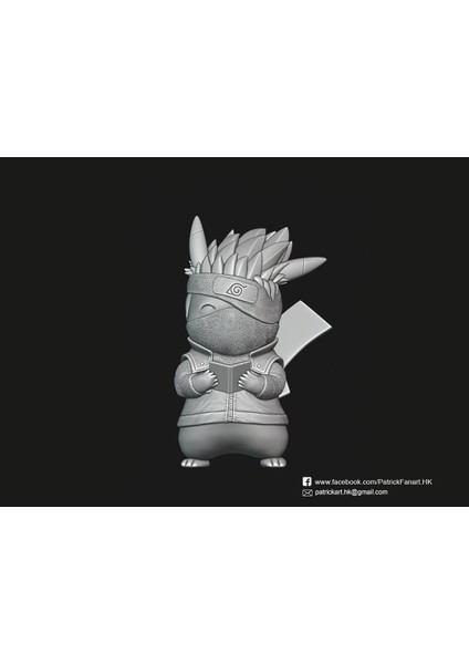 Pikachu x Korkuluk (Pokemon/naruto) (Plastik Aparattır!!!) modelleri