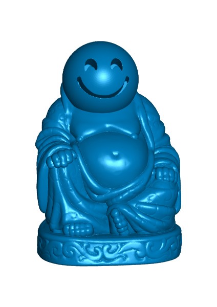 Mutlu Emoji Buddha (Plastik Aparattır!!!)