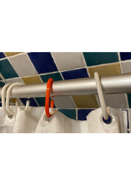 Duş Perdesi Halkası / Duş Perdesi Halkası (Plastik Aparattır!!!) fırsatları