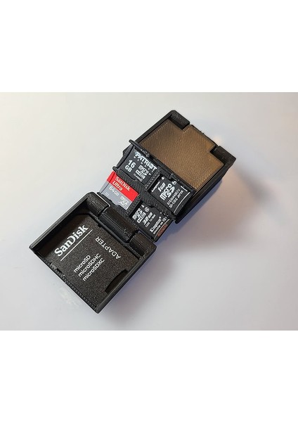 Microsd Kart Kılıfı Geliştirildi (Plastik Aparattır!!!)