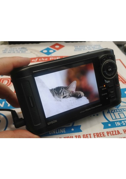 Epson Photo Viewer P-2000 - P-7000 D111A Pil Değiştirme Kabuğu (Plastik Aparattır!!!) fırsatları
