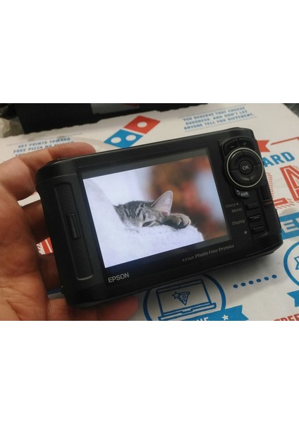 Epson Photo Viewer P-2000 - P-7000 D111A Pil Değiştirme Kabuğu (Plastik Aparattır!!!) indirimleri