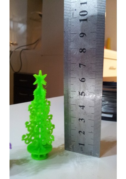 Kredi Kartı Noel Ağacı Yapboz Oyunu (Plastik Aparattır!!!)