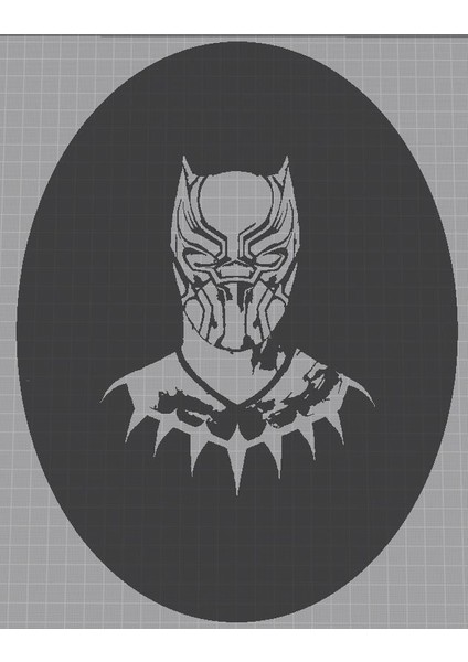 Kara Panter Duvar Sanatı (Plastik Aparattır!!!)