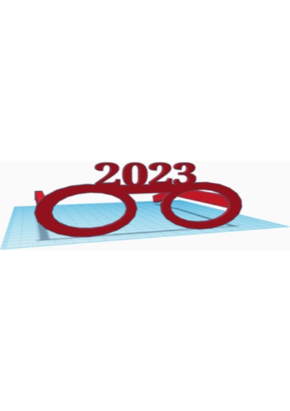Eğlenceli 2023 Yeni Yıl Gözlükleri (Plastik Aparattır!!!)