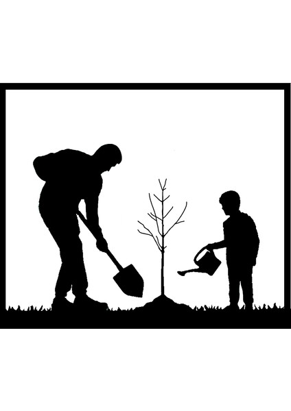 2d Baba ve Oğul Ağaç Dikiyor (Plastik Aparattır!!!) fiyatları