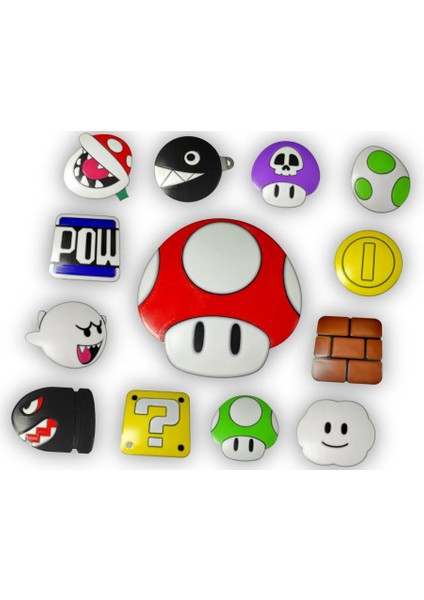 Super Mario Bros Coasters Koleksiyonu (Plastik Aparattır!!!)