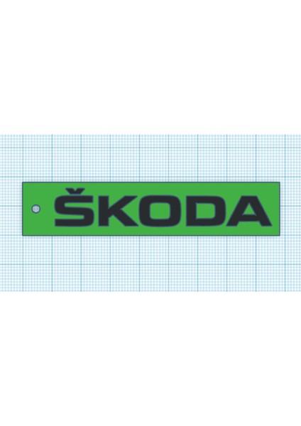 Skoda Anahtarlık (Plastik Aparattır!!!)