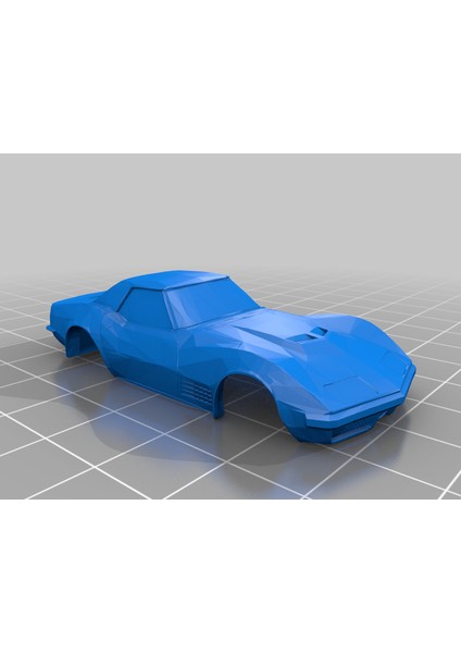 Corvette 70 - Turbo Yarış Gövde Kabuğu 1:76 C71 (Rx7) (Plastik Aparattır!!!) fiyatları